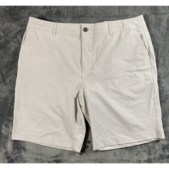 Faherty Men's All Day Short Chino, Khaki, Stretch Performance Golf, Size 36 - Picture 1 of 10